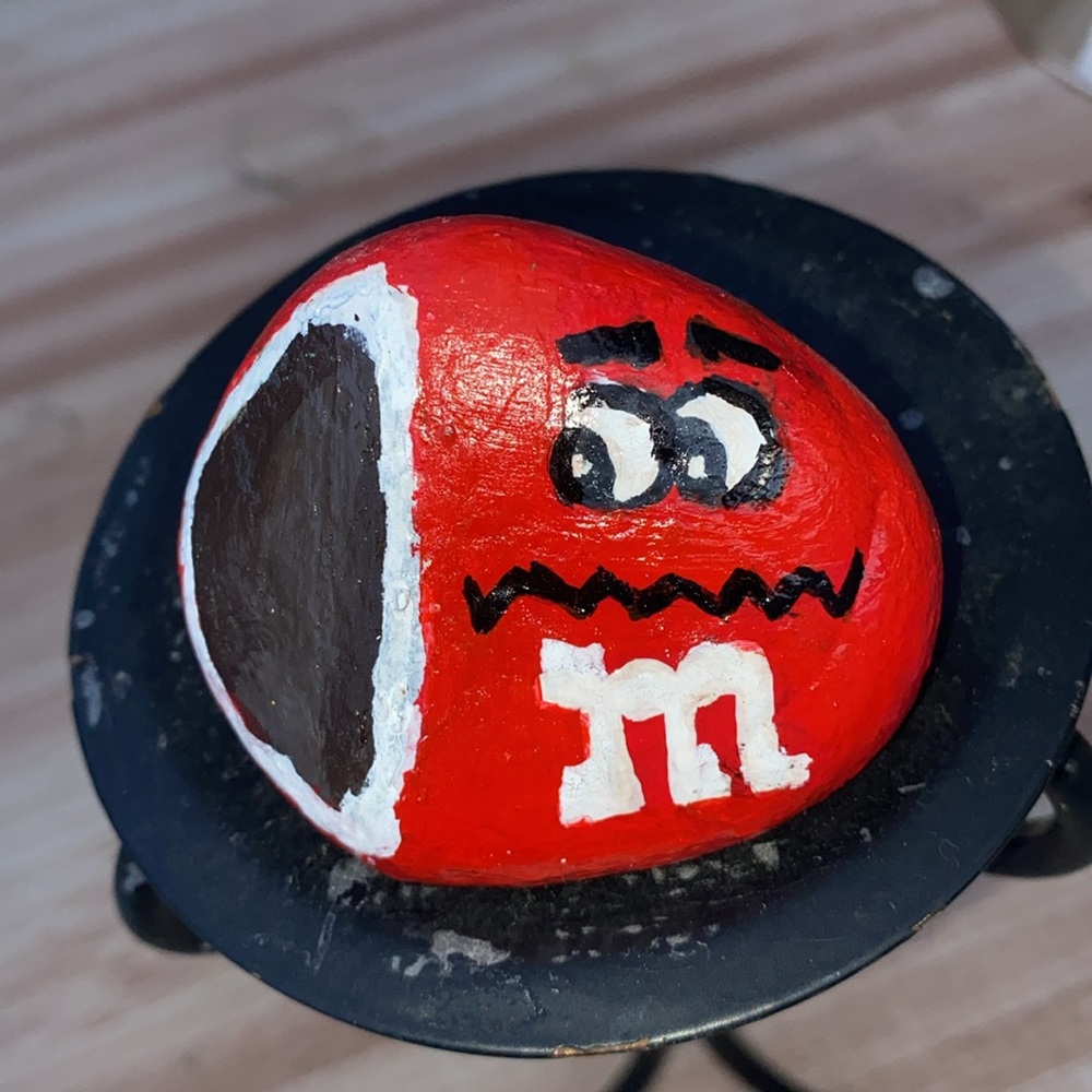 Colorful M&M's Painted Stones Set - Picture 5 of 10